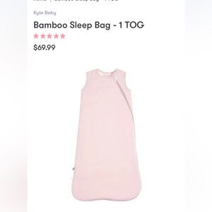 Kyte Baby Bamboo Sleep Sack - 1 TOG